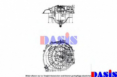 AKS DASIS 742750n -  Вентилятор салона